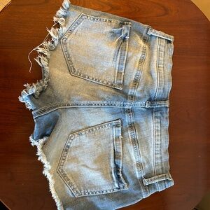 Mudd ripped shorts with embroidery